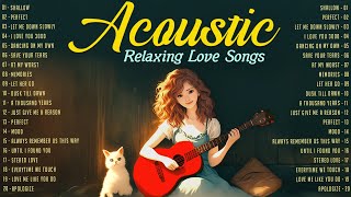 New Acoustic Songs 2025 ✔ Relaxing Love Songs Cover Playlist ✔ Latest English Music 2025