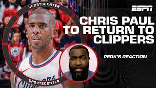 🚨 BREAKING NEWS 🚨 Chris Paul agrees to 1-yr deal to return to Clippers | SportsCenter