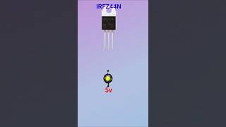 #electrical #shorts || IRFZ44N MOSFET touch #circuit #diagram #shorts video || #electricalcircuits