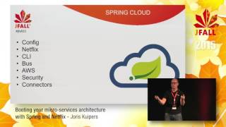 J-Fall 2015 Speaker Joris Kuipers - Booting your micro-services architecture with Spring and Netflix