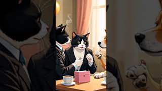 The fine Wedding dinner #ai #Aicat#viralcat#cute cats#Aipets #dothingsyoudontwanttodo #funny