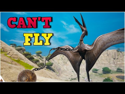 Hatzegopteryx NO FLY Impact Crater CHALLENGE | Path Of Titans gameplay