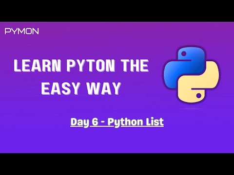 Day 6 - Lists in Python | Learn Python the Easy Way