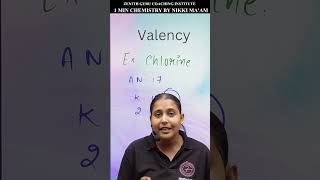 1 Min  Chemistry 370 I Chlorine Valency l Class 9 l #viral #youtubeshorts