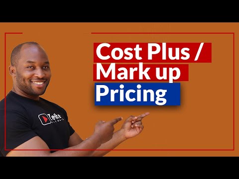 How to calculate Markup pricing or Cost plus pricing in simple steps