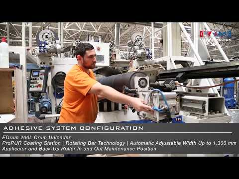 Making High-Gloss Laminate Wood Panels | Hot-melt Dispensing Equipment