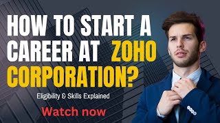 Inside Zoho: Innovation, Careers, and Success @codetechprofessor #itcareer #zoho