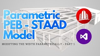 Programming a Parametric STAAD Model for PEB Frame