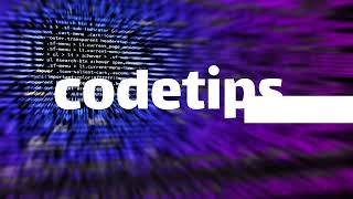 codetips ( Hi guys we started our youtube channel )