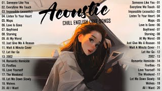 Chill English Acoustic Love Songs 2024 ♨️ Best Acoustic Songs 2024 Cover ♨️ Top Chill Acoustic Music