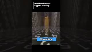 reveal the kryptos mystery