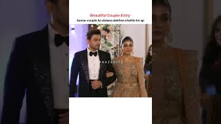 walima couple entry ❤️#pkdrama #laibakhan #aliansari #yumnazaidi #wahajali #viralreels #youtubeshor