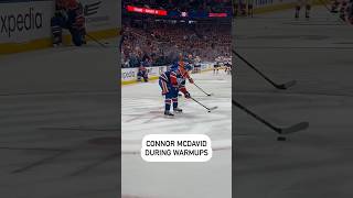 This Video Of Connor McDavid During Warmups Is Not Sped Up 😮