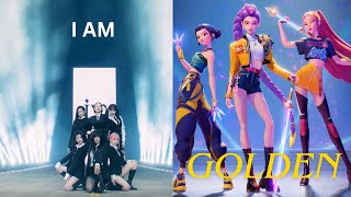 IVE x HUNTR/X - I AM GOLDEN (Mashup)