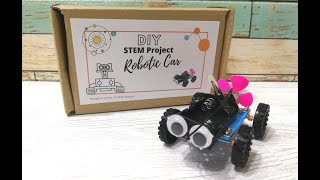 DIY STEM Activity - Robotic Car | Step-by-Step Tutorial