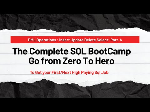 Learn SQL from Basic to Advanced Part 4