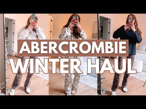 ABERCROMBIE AND FITCH TRY ON HAUL | Styling Leopard Print Jeans | Abercrombie Jeans Try On