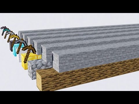 Who Tools Is Fastest Mining || Minecraft Tools Mining Speed Test 🤔 ||#minecraft #hpgamerz