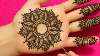 New Easy  bridal fronthand mehndi design | Simple mehndi design | mehndi designs | mehndi