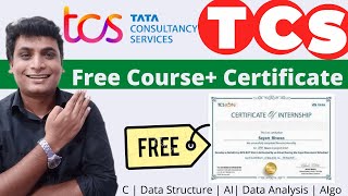 TCS Launched New Certificate Course Free | NPTEL  | TCSION | Data Structure | C | AI | Data Science