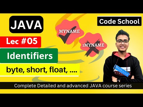 Java Naming Conventions | Identifiers with  Examples | Java full course in hindi | Java tutorial #5