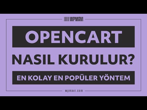 Opencart Kurulumu - Tüm Detaylarıyla OpenCart Yükleme