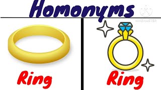 Homonyms in English Grammar| List of Homonyms for kids| Kids Learning