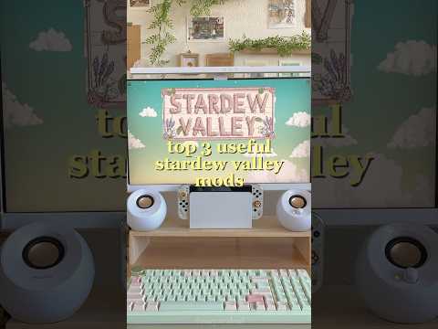 most useful stardew valley 1.6 mods 🌾 #cozygaming #stardewvalley #shorts
