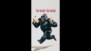 ウッホ ウッホ な ゴリラのエッホ エッホ【1時間耐久】ゴリラは可愛いって伝えなきゃ