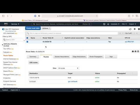 Terraform VPC Gateways