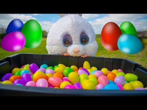 Catching the Easter Bunny for Kids Toys | Surprise Eggs Treasure | Kinder Playtime It's a Toy Party!