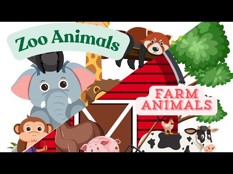Kids Learn Zoo and Farm Animals