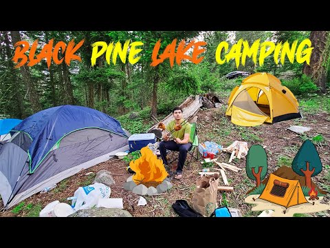 OUR FIRST CAMPING TRIP | PART 1/3 | BLACK PINE LAKE CAMPGROUND