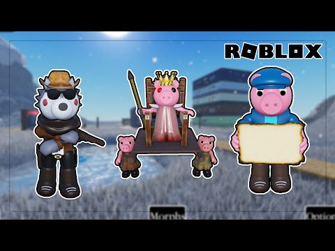 How to Get All 3 New Badges in Piggy Skins Reanimated - Roblox