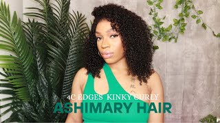 The Most Natural 👉 Kinky Edges Wig I’ve EVER Tried! | Glueless Invisi-Strap Install 😍