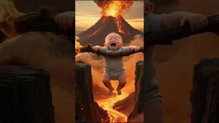 Hero Cat Saves Baby From Erupting Volcano. #herocat #history #ia #emotionalstory #shortstory