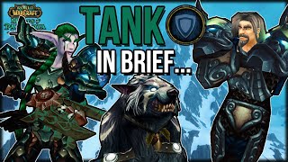 TANKS In Mists of Pandaria Classic - In Brief...
