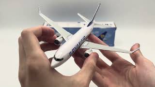 PPC Ryanair Boeing 737 Max 8 1:200 Scale Unboxing and Assembly Showcase