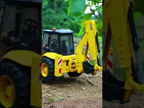 玩具车户外越野实拍 #工程车 #挖机视频儿童动画 #小玩具大世界 #儿童玩具