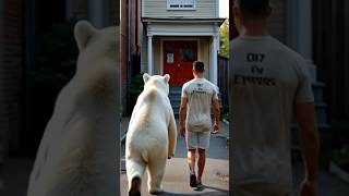 Ronaldo & Messi in New York with Polar Bears 😂 #ronaldo #messi #youtubeshorts #shorts