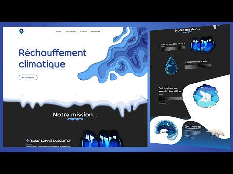Preview du prochain site que je ferrais de A à Z en HTML & CSS