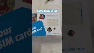 Lebara Mobile UK sim #lebarauk #uk