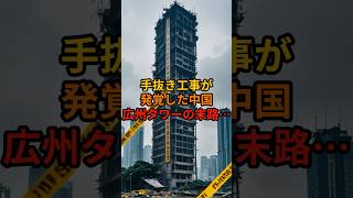 The fate of China's Guangzhou Tower after shoddy construction was discovered...