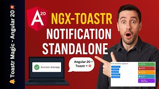 Angular 20 Standalone Template + NGX-TOASTR Integration