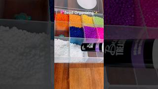 Organizing my beads!😍 #seedbeads #beads #organization #fypシ゚viral