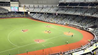 台北大巨蛋(Taipei Dome) 內野L3 317區第二排中間位置視野 #大巨蛋 #TaipeiDome