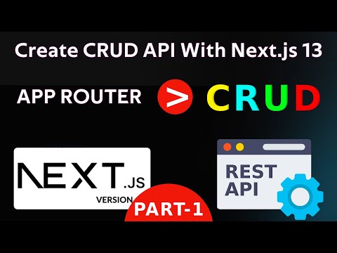 Create A Simple Rest API With Next.js 13 | Create an API Route inside a Next js PART-1