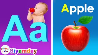A FOR APPLE A FOR ANT | alphabet song for kids