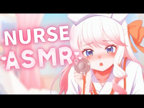 【3DIO ASMR】cute nurse cures you ⟡ roleplay ⟡ personal attention