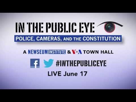 In the Public Eye: live event at the Newseum